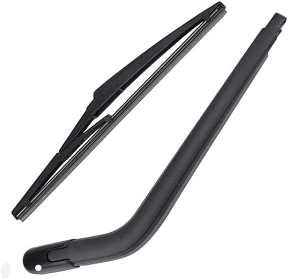 Car Rear Windshield Wiper Arm for Toyota Fortuner, Back Wiper Arm Blade Set Rubber Cleaning Window Replacements Parts