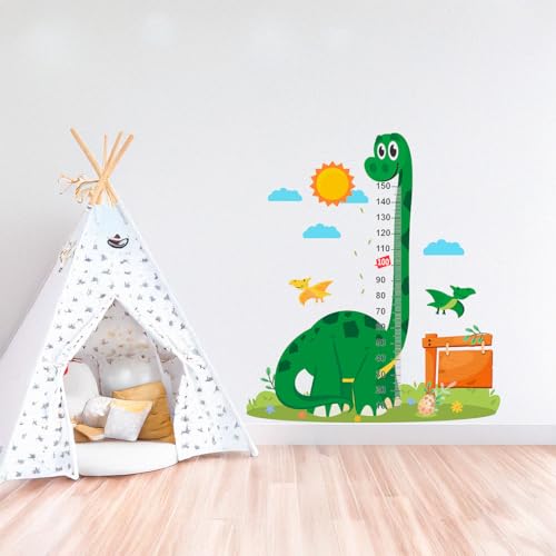 Adesivo Infantil Tokfix Kids Regua Crescimento Dino