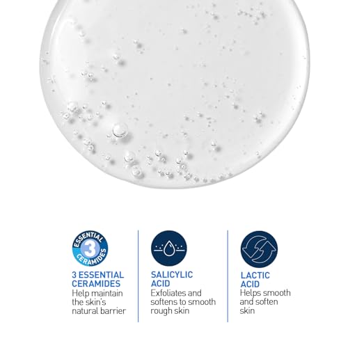 Image of CeraVe SA Smoothing Cleanser For Dry, Rough, Bumpy and Acne-Prone Skin, contains Salicylic Acid with no harsh microbeads, Dermatologist Recommended Face wash (236ml)