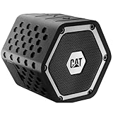 Cat Mini Bluetooth Speaker - Rugged, Heavy Duty, Portable, Wireless Outdoor Speakers | The Best Shock Proof, Dust Proof, & IP66 Water Resistant System.