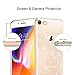 Unov Case for iPhone SE (2022) iPhone SE (2020) iPhone 8 iPhone 7 Case Clear with Design Embossed Pattern TPU Soft Bumper Shock Absorption Slim Protective (Death Hallows)