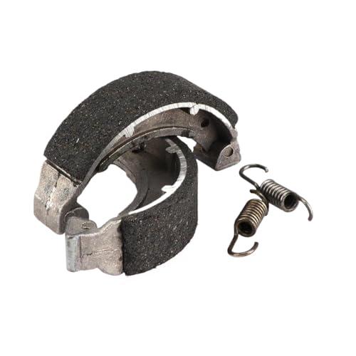 Calzado de frenado de moto con sistema de drenaje y resorte de metal de 80mm