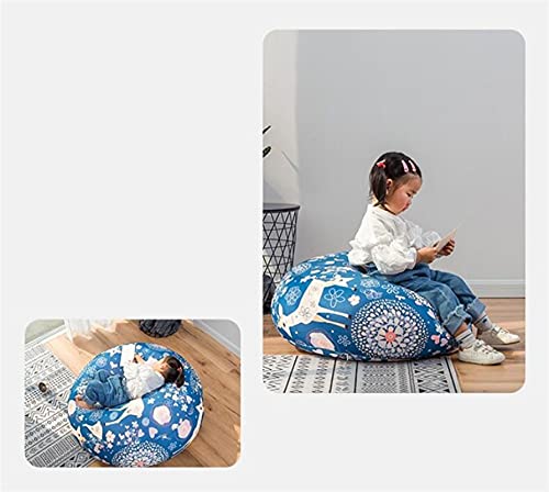 XinQing faules Sofa Sitzsack Tatami Lazy Couch Single Stoff Cartoon Kissen Schlafzimmer Wohnzimmer Balkon Cute Recliner… – Bild 7