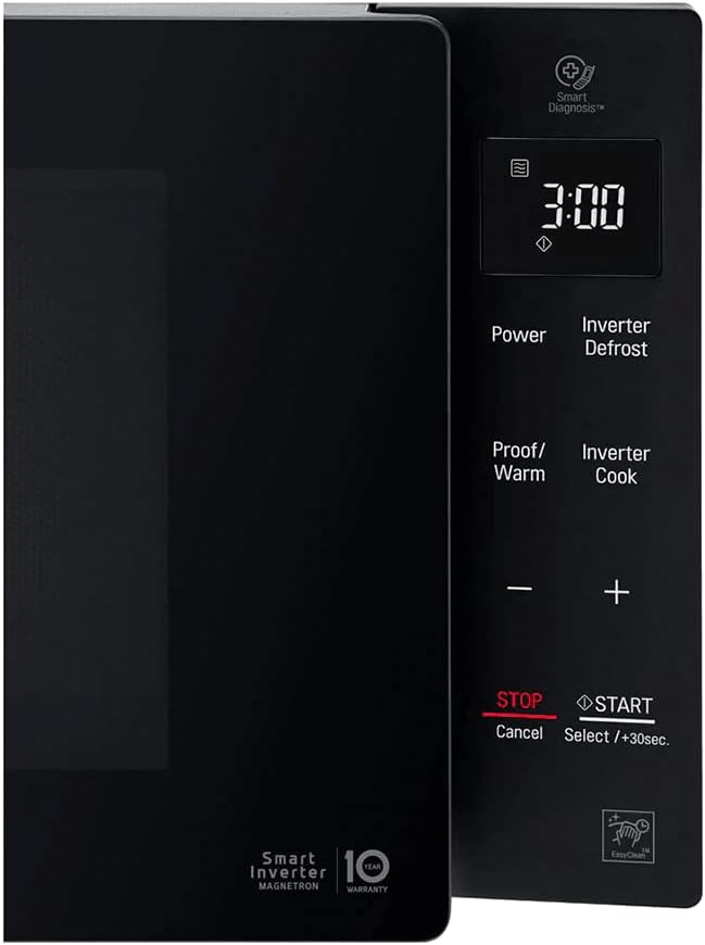 LG NeoChef 23L Smart Inverter Microwave Oven - Black