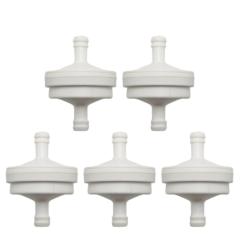 Filtre à carburant 1/4 pouce pour tondeuse Lot de 5 pour modèles 394358s 56679 394358