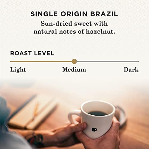 Image of Peet's Coffee, Medium Roast Keurig K-Cup Pods, 100% Arabica Coffee - Single Origin Brazil 60 Count (6 Boxes of 10 K-Cup Pods)