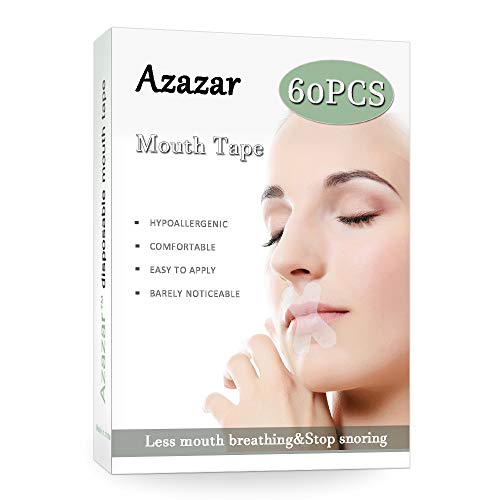 Sleep Strips 60 Pcs,Advanced Gentle Mouth Tape for Better Nose Breathing, Less Mouth