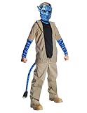 Quenny children's Avatar costume,cosplay tights stage costume. (Boys, X-Large(11-14 Years old))