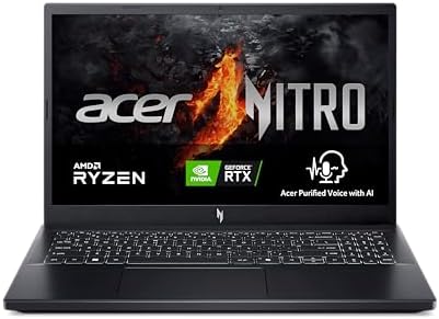 acer Nitro V 15 ANV15-41-R0ZK, Ordenador Portátil Gaming 15.6" Fu...
