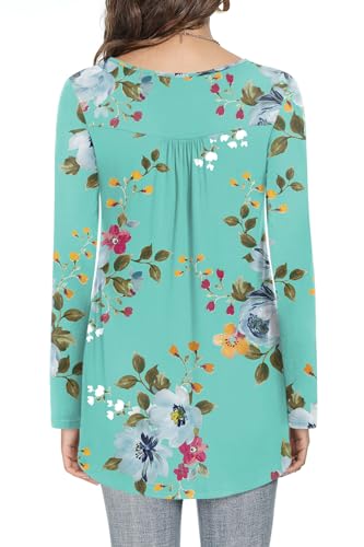 50% Off Aodemo Women's Long Sleeve Tunic Tops & Blouses