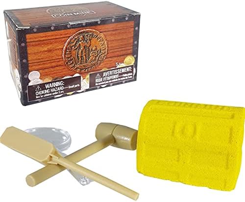 Home 113 Coin Mine – Excavation Kit with Hidden Collector Coins
