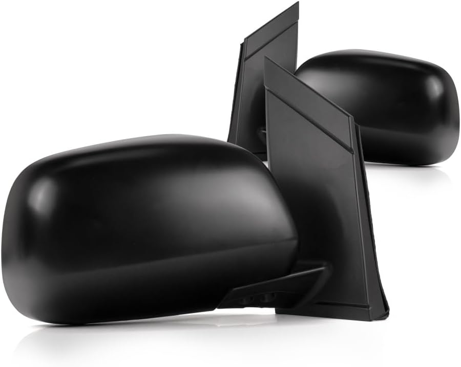 For Toyota Sienna 2004-2010 Door Mirror Driver and Passenger Side | Pair | Power | Heated | Paint To Match | Replacement For TO1320205, TO1321205 | 87940AE020, 87910AE020