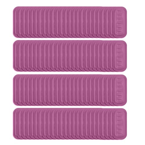 100Pcs Silicone Eyelash Glues Holder Tray Portable Accesories For Efficient Lash Extensions And Makeup Applications
