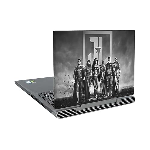 Skin Vinyle Dell Inspiron 15 7000 Justice League Logo Groupe Anti-Rayure Licence Art