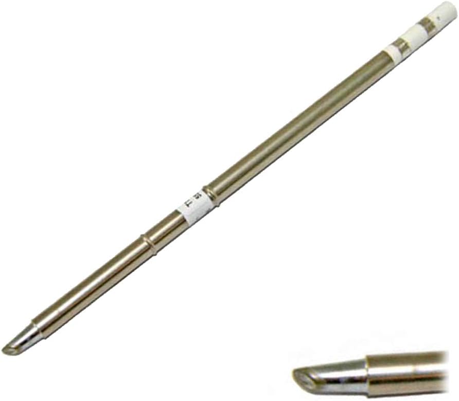 Hakko T15-BCM3 - T15 Series Soldering Tip; Bevel; 3mm/45° x 10mm (with indent)
