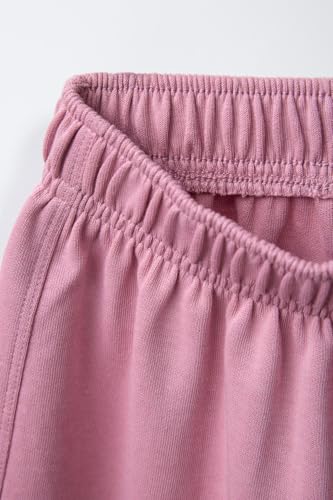 Image of Alan Jones Clothing Girls Wide Leg Palazzo Trousers | Cotton Blend Interlock Fabric | Side Pockets | Adjustable Inner Drawstring | Casual & Everyday Wear Pants
