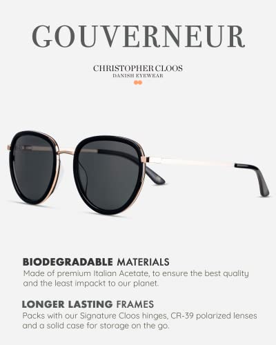 Image of Christopher Cloos Gouverneur Danish Design Polarized Sunglasses