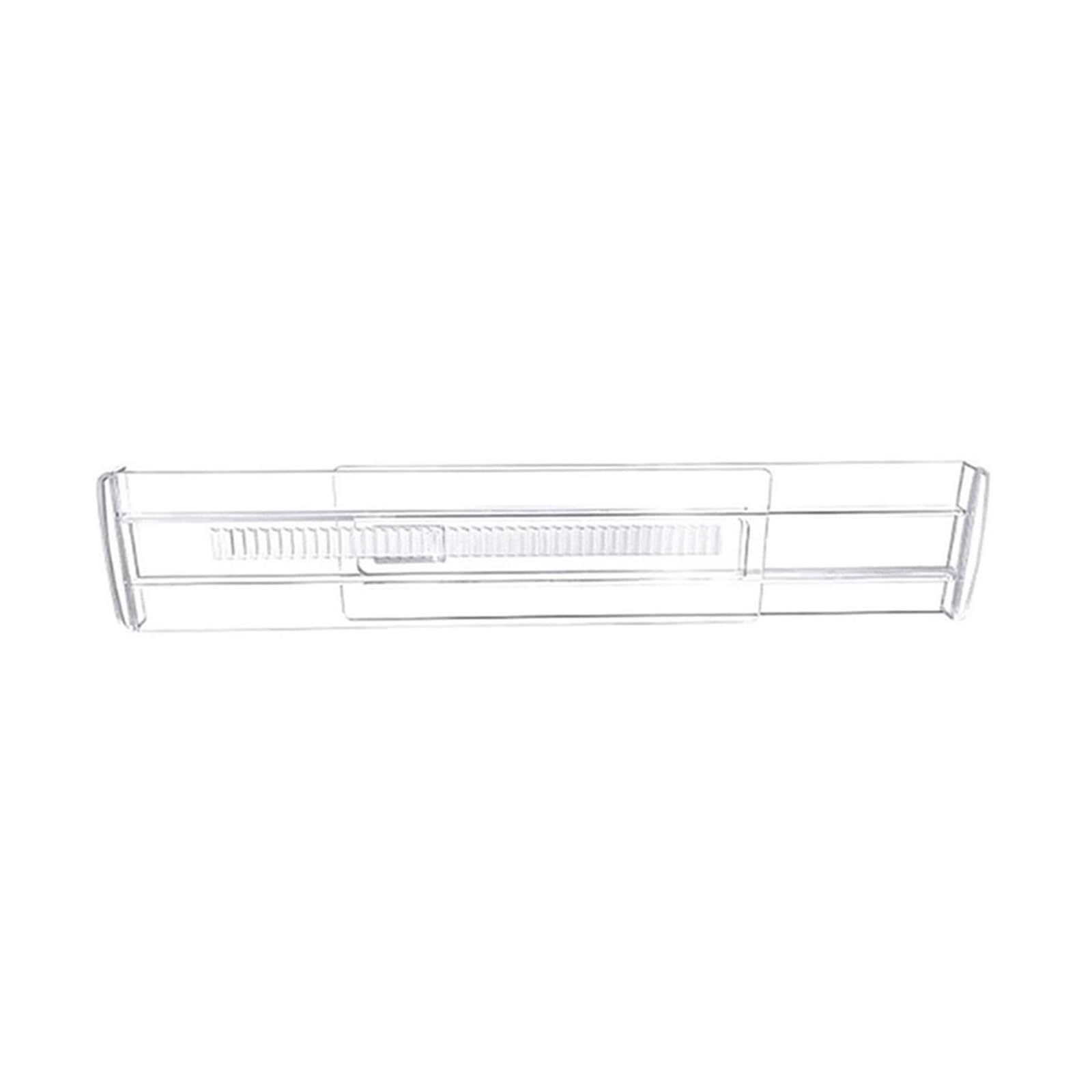 Generico Divisori for cassetti in plastica, separatori di stoccaggio regolabili for l'uso in più scene(6pcs)