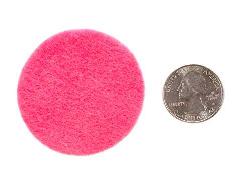 Image of Playfully Ever After Neon Pink Craft Felt Circles (2 Inch - 44pc)