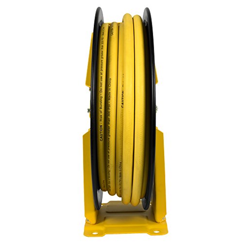 Dewalt Dxcm024-0343 Double Arm Hose Reel With 3/8” X 50’ Premium Rubber Hose #TOP1