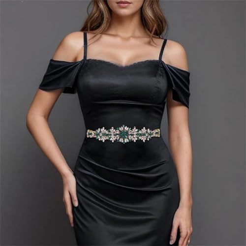 Women's Wedding Belt Rhinestone Sash For Bridal Party Evening Dress Fashion Waist Accessories2