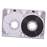 Toddmomy Leere Kassetten Minuten Kassettenbänder Leere Kassette Für Musik Durchsichtiges Leeres Kassettenband Leeres Musikkassettenband Audioaufnahmeband Kassettenbänder Für Aufnahmen