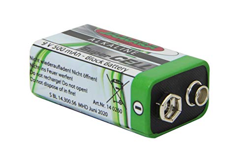 Preisvergleich Produktbild Jamara jamara140260 9 V 500 mAh Super Cell Alkaline Batterie