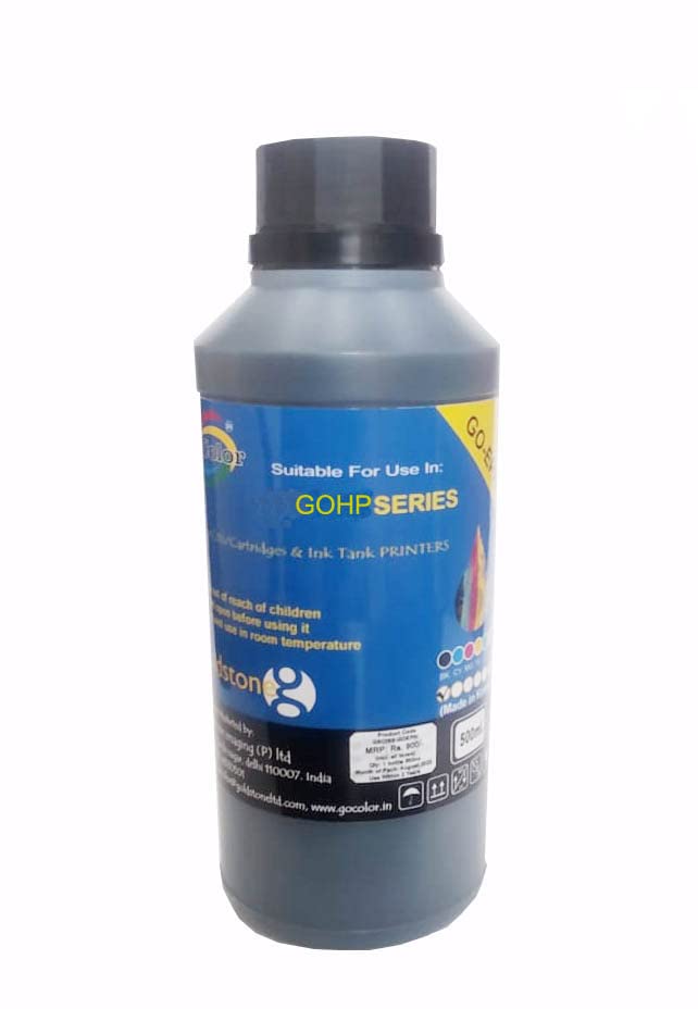 See full amazon price history chart for GoColor GOHP Compatible Inkjet Ink 500 ml Black Color (Dye Ink) GoColor GOHP Compatible Inkjet Ink 500 ml Black Color (Dye Ink) (B01HJD0KV4) Amazon Price History, Amazon Price Tracker