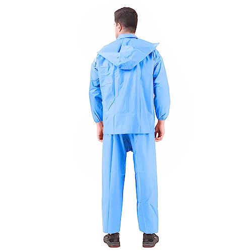 Image of Men's Classic All-Sport Waterproof Breathable Rain Suit Pack Of 01