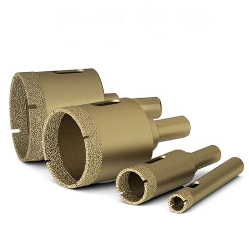 Foret de 35mm pour éviter les éclats sur le marbre et le granit dur