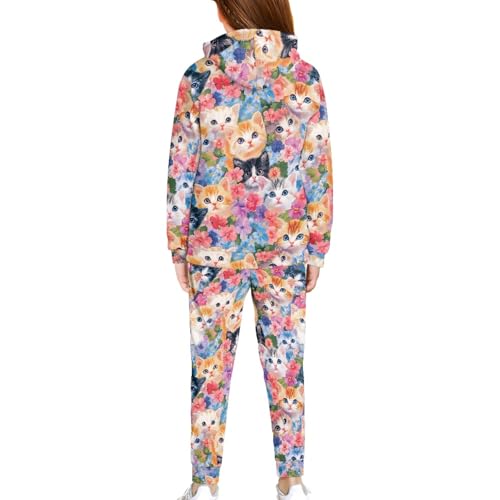 HUIACONG Kids Boys Sweatsuits for Children Sweat Set for Girls Sweat Suit2