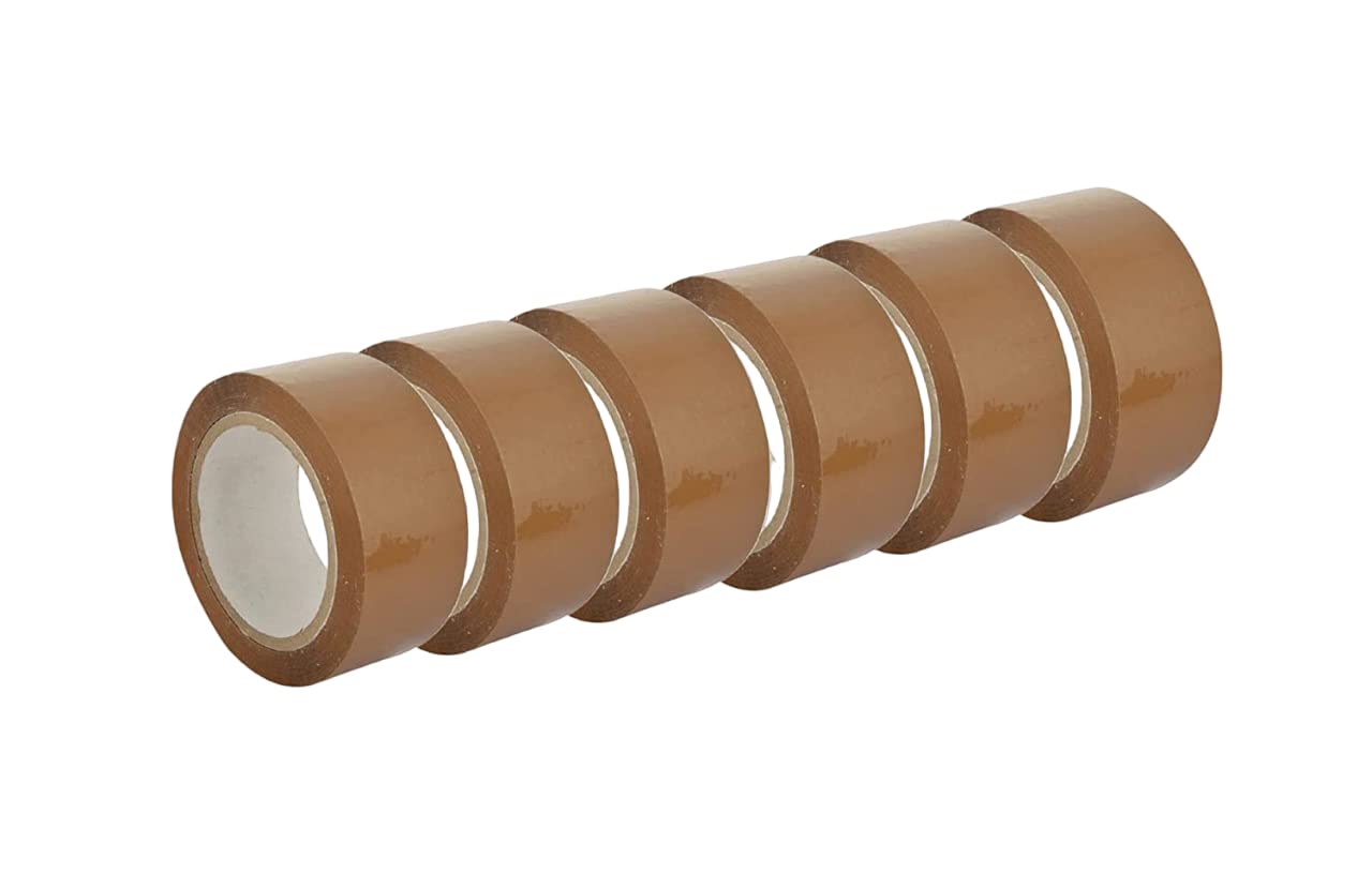 Chithra Brown Cellotape 2 Inch 49 Meters,BOPP tape Self Adhesive High-Strength Packaging Tape | Brown Cello tape | e commerce Packaging Tape for Home,Office use & box packaging Pack of 6 (B0C4TCV6DR) Amazon Price History, Amazon Price Tracker