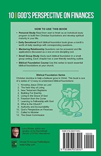 God's Perspective on Finances: How God wants His people to handle money (Biblical Foundations Series) image 4