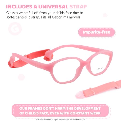 Unbreakable Eyeglasses for Kids Prescription Glasses - 1-3 Toddler Glasses Frames XS4
