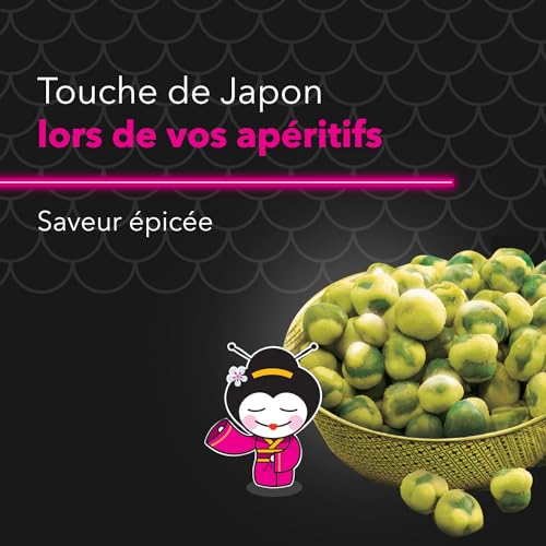 Biscuits Apéritif Crackers Pois Wasabi Tanoshi Le Sachet De - vue 4