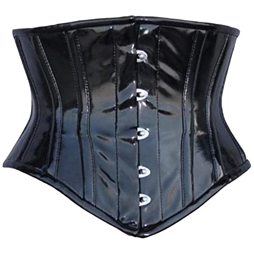 Image of Women's Waist Training Underbust Corset Steel Boned Hourglass Body Shaper