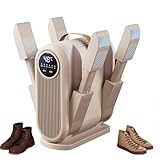 Air chaud à 360° : Lorsqu'il est chauffé, un anneau d'air chaud se forme à l'intérieur des chaussures. La chaleur est répartie uniformément à 360°, permettant un séchage uniforme même dans les coins les plus difficiles.