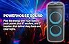 Rockville Rock Party 9 1000W Portable Bluetooth Speaker, Dual 8" Woofers, Deep Bass, LED Lights, Karaoke Mic/Guitar Inputs, for Parties and Outdoor Events
