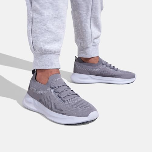 Image of Neeman's Begin Walk Leap Walking Shoes for Men | Cushioned, Breathable & Flexible | Designed for Comfort, Support & Everyday Movement