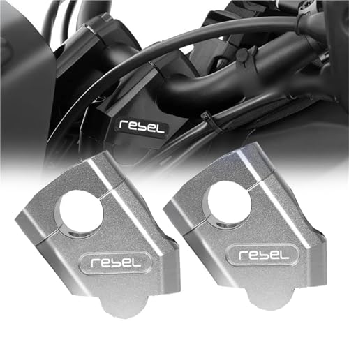 Adaptateur guidon CNC Rebel 500 pour redresser la posture de conduite