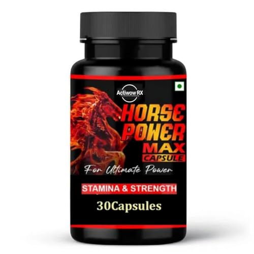Instant Effective Horse Power Capsule - Advanced Formula - Enriched with Ayurvedic Herbs for Long Lasting Result