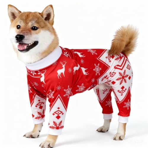 Image of Recovery Suit for Dogs After Surgery Dog Onesie Surgery Recovery Suit for Female Male Dogs Recovery Shirt for Abdominal Wounds or Skin Diseases Bodysuit Dogs Pajamas(CH,XXL)