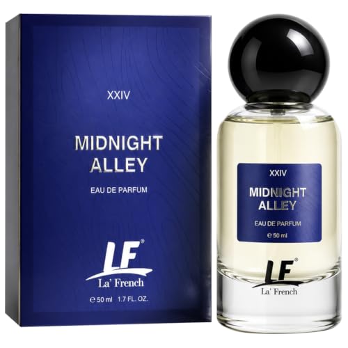 Image of La French Midnight Alley Unisex Perfume 50ml | Long-Lasting Fragrance Eau de Perfume | Premium Luxury Fragrance for Men & Women | Fresh, Sweet & Everyday Wear Scent