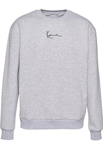 Karl Kani Herren KKMQ12003 KK Signature Crew Gry/blk, L