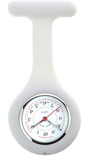 Reloj de enfermera de caucho de silicona higiénico y duradero de la marca I LUV LTD