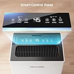 4500 Sq.ft Energy Star Dehumidifier for Home Basement, Glowells 52 Pints Large Room Dehumidifier with Drain Hose & Water Tank 0.58 Gal, Dehumidifiers with Smart Humidity Control, Auto Defrost
