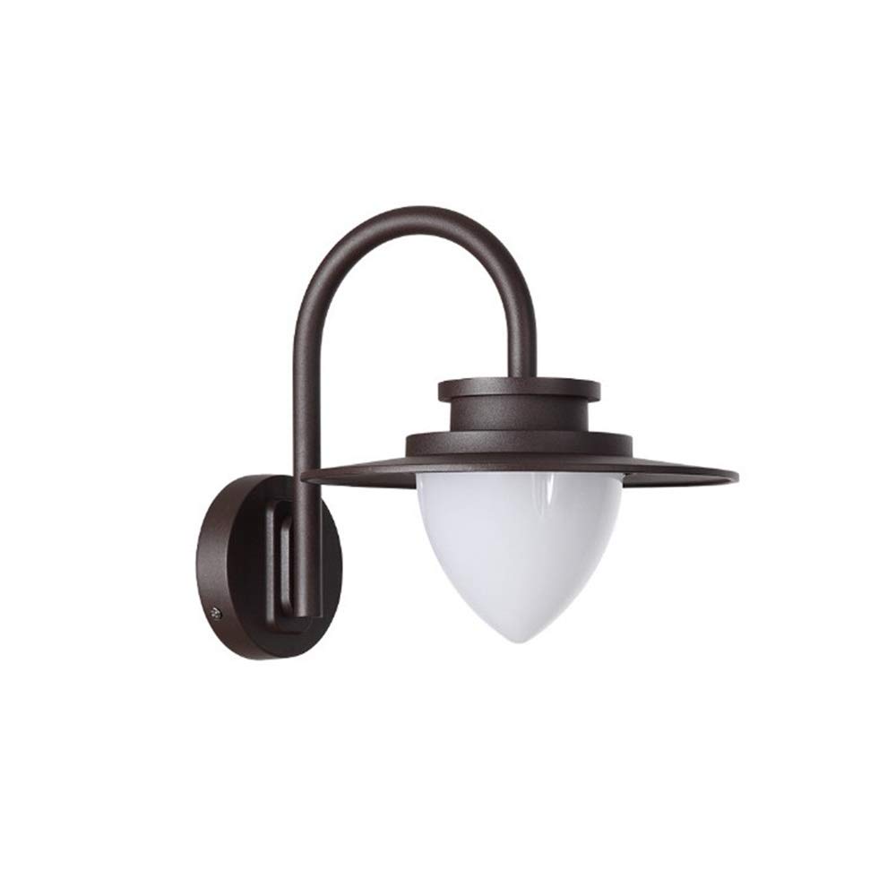 OZBMA Wall Lights Sconces ? Mounted Light E27 Outdoor Lamp Aluminum Acrylic Waterproof Lamps, Courtyard Exterior Light, Residential Entrance Door Front Lights, Balcony Corridor