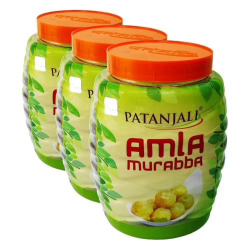 Image of Patanjali Amla Murabba 1 kg (Pack of 3)