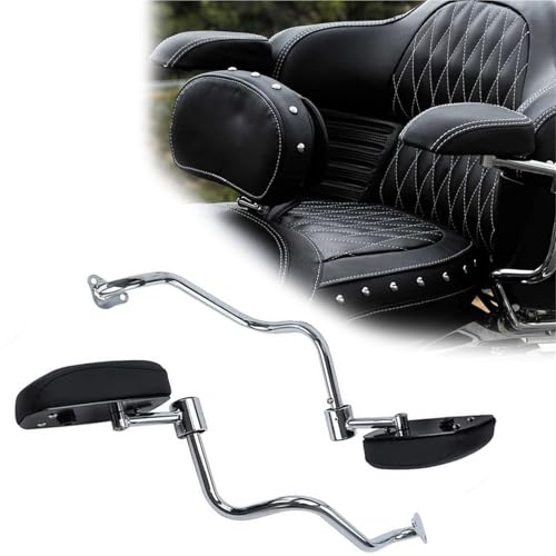 GQUIKGW Barra de Apoyo para Indian para Challenger 2020 Reposabrazos para Baúl De Pasajeros De Motocicleta Kit De Reposabrazos para Asiento Trasero Accesorios para Reposabrazos De Pasajero