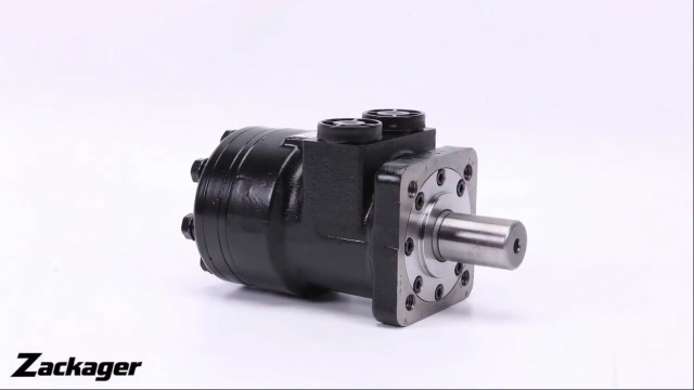 Image of 101-1002-009 | 101-1002 Hydraulic Motor | Direct Replacement for Eaton Char-Lynn H Series | Cast Iron High Torque | Displacement 80cc /r | Maximum Pressure 138BAR | 4-Hole Flange |